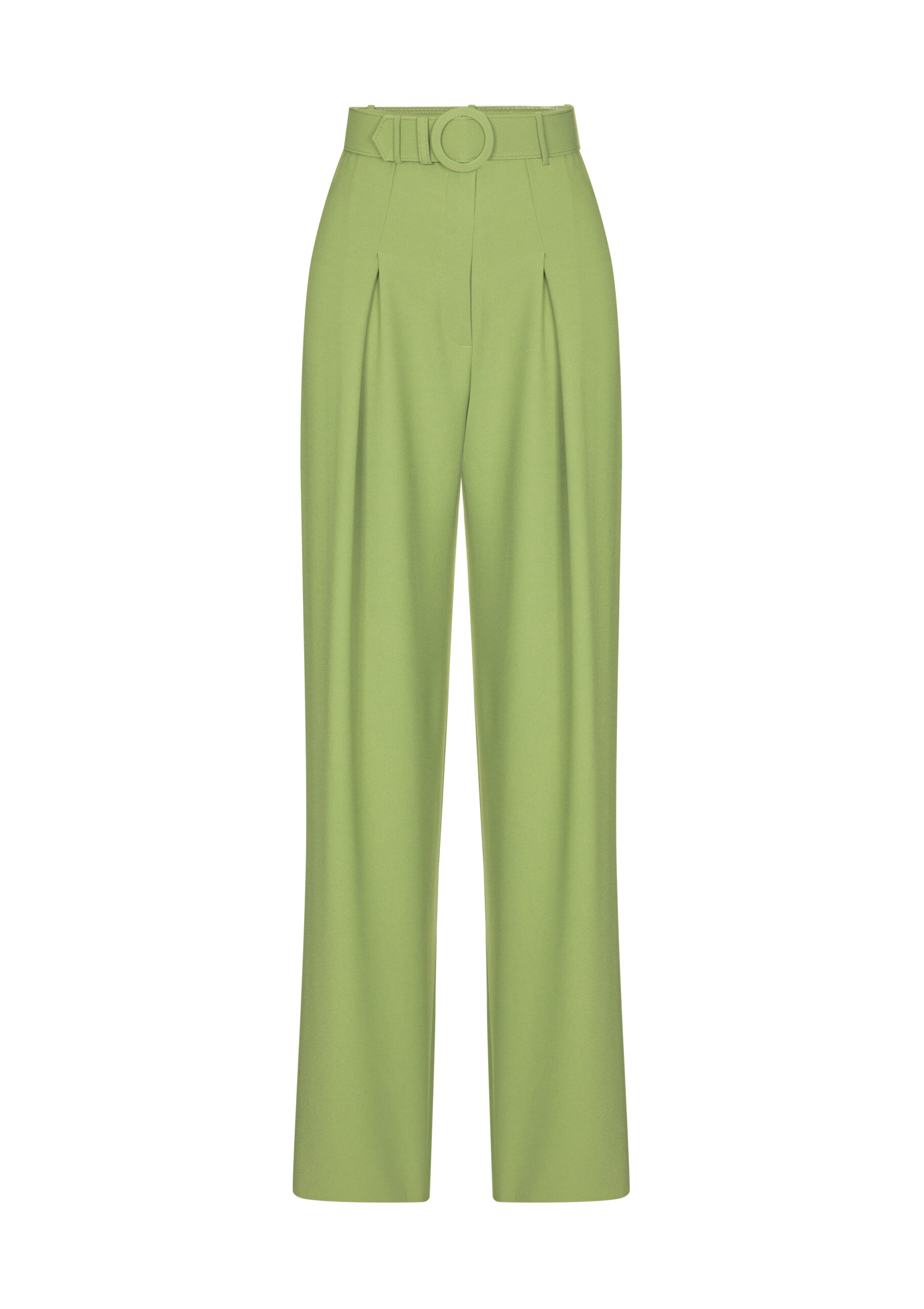 Belted Trousers Green - F.ILKK