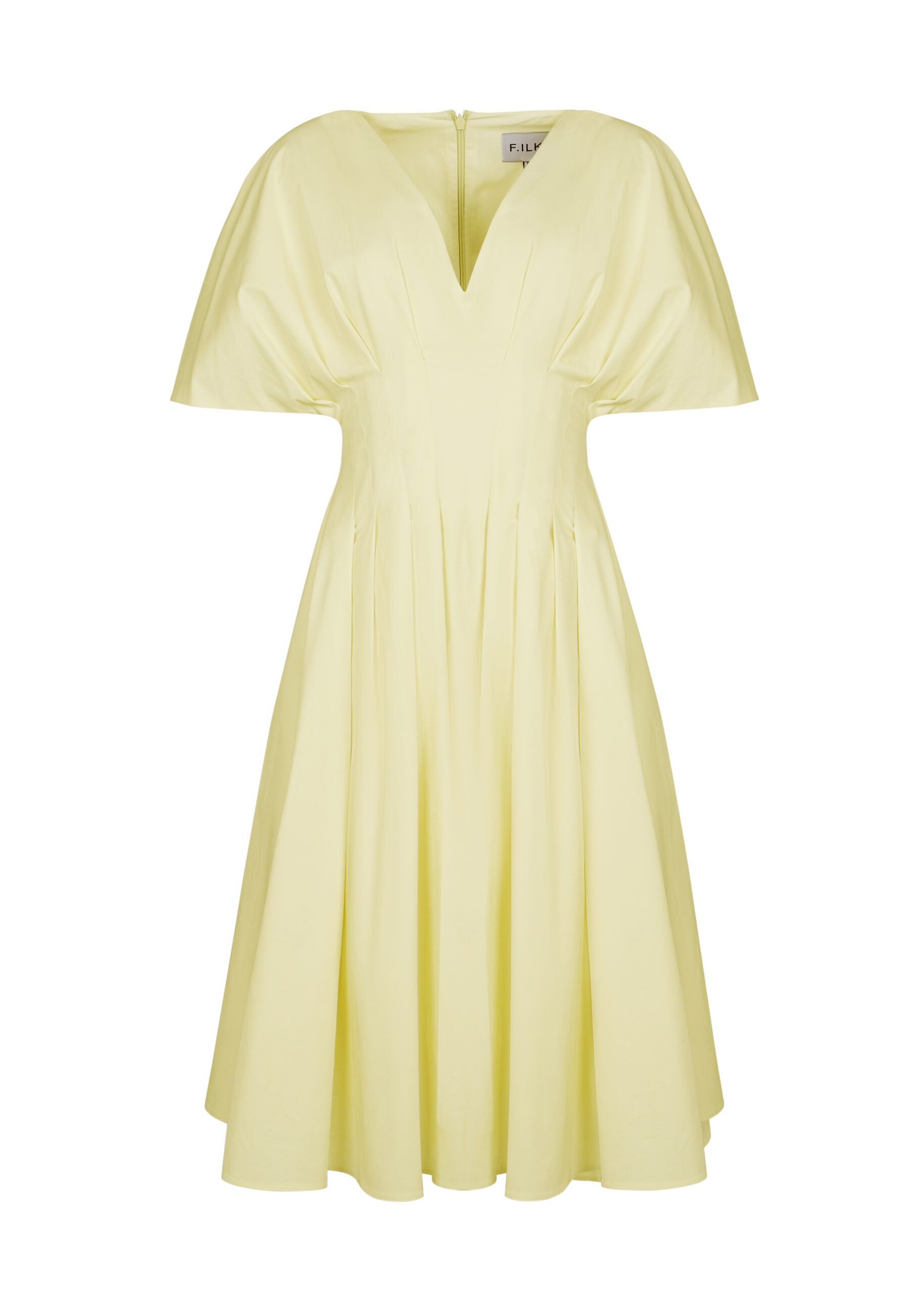 Yellow Dart Dress - F.ILKK